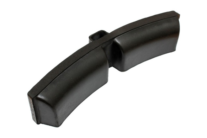 КОЛОДКА ТОРМОЗНАЯ ЖЕЛЕЗНОДОРОЖНАЯ К-В-МК 400 (М659.000) ТИИР-300